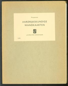 Prospectus: Aardrijkskundige wandkaarten