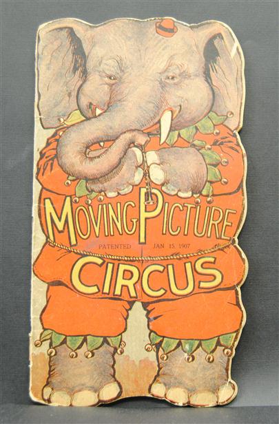 Moving picture Circus. Greatest show on earth. An up-to-date program of Big Circus Acts