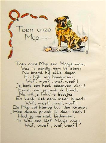 Nieuwe plaatjes bij oude rijmpjes