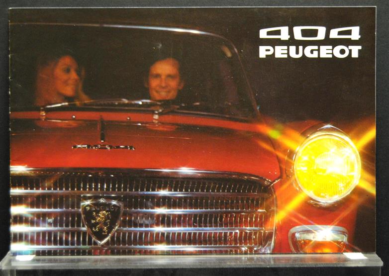 Peugeot 404 ( Limousine, Kombi ) ( German language )