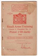 Small Arms Training. Volume I, Pamphlet No. 11 Pistol ( .38 Inch )