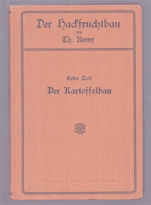 Der Hackfruchtbau, Kartoffelbau