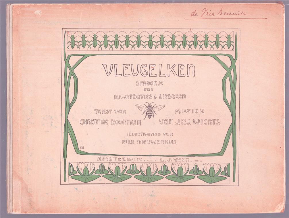 Vleugelken : sprookje met illustraties en liederen