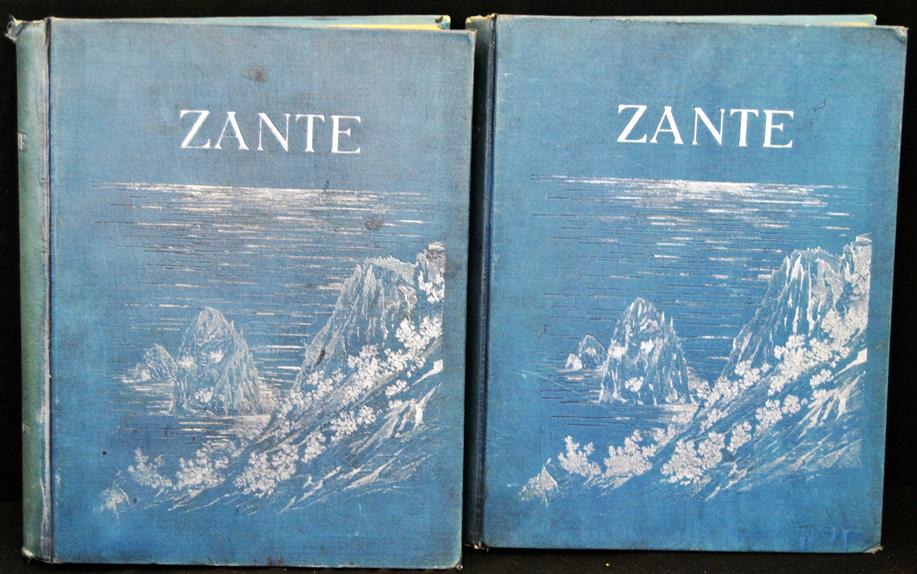 Zante ( German edition ) 2 Volumes = Monograph of the island "Zakynthos (Zante) "