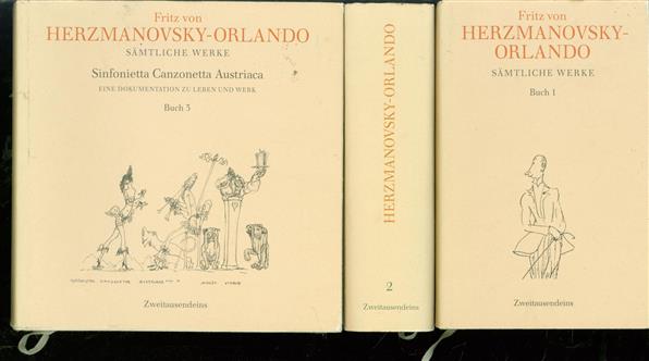 Sämtliche Werke in drei Büchern bei Zweitaisendeins (3 Volumes)