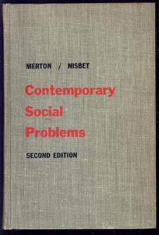 Contemporary social problems
