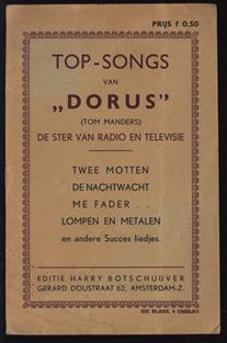 Top Songs van DORUS ( Tom Manders ) De ster van radio en televisie