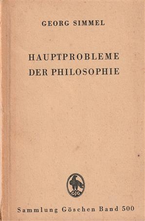 Hauptprobleme der Philosophie
