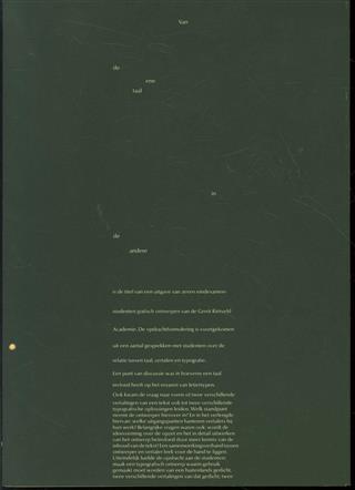 Van de ene taal in de andere