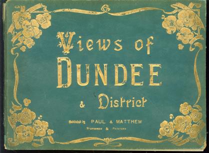 (TOERISME / TOERISTEN BROCHURE) Album of Photographic view of Dundee and District.