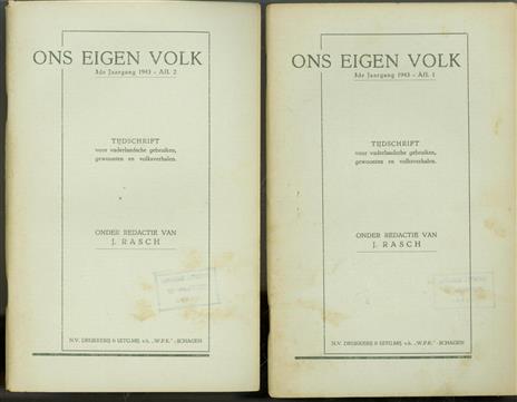 Ons eigen volk. 3e jaargang aflevering 1 + 2