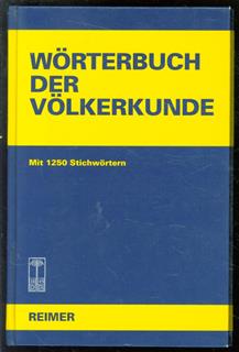 Worterbuch der Volkerkunde