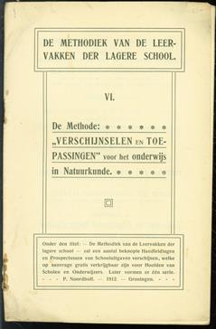 De methode "verschijnselen van toepassingen" voor het onderwijs in natuurkunde VI