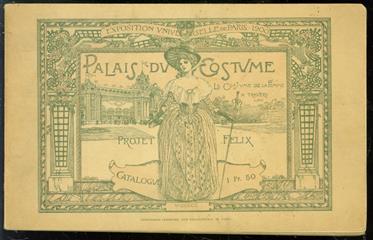 Le costume de la femme à travers les âges : Palais du costume, projet Félix / Exposition universelle de 1900