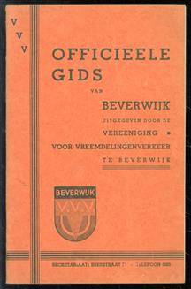 (TOERISME / TOERISTEN BROCHURE) Officieele gids van Beverwijk.