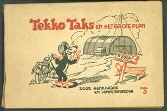 Tekko Taks en het grote plan ( compleet in gelezen conditie )