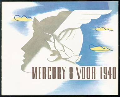 (AUTO FOLDER - CAR BROCHURE) Mercury 8 Voor 1940