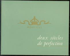 (BROCHURE) Deux Siecles de Perfection. 1743. Champagne Moët & Chandon.