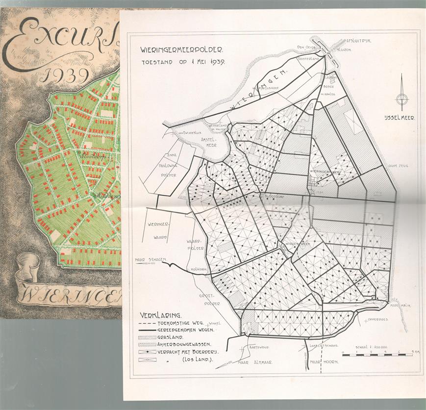 De Wieringermeer : excursiegids : met kaart : zomer 1939.