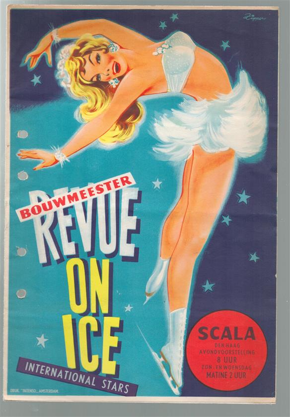 (BROCHURE) revue on ice ( international stars