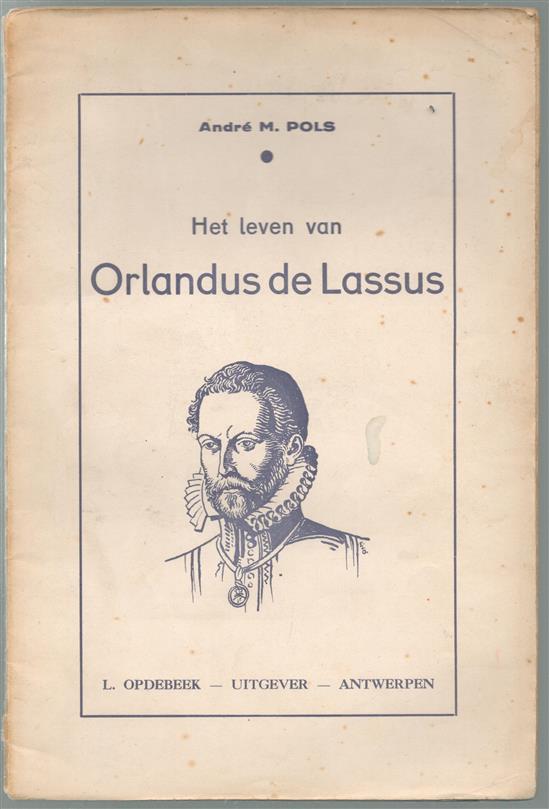 Het leven van Orlandus de Lassus : aan de jeugd verteld