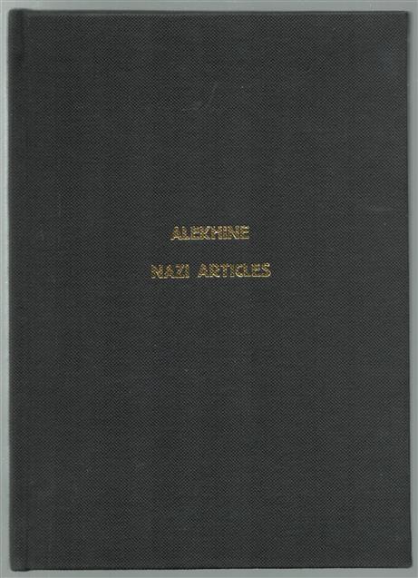 Alekhine  nazi articles