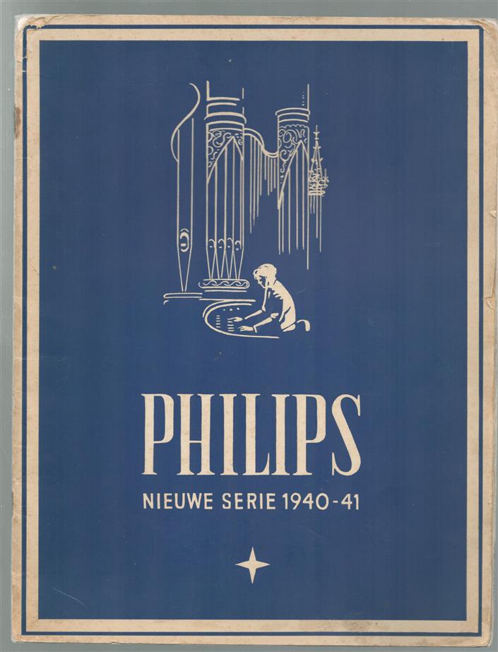 (BEDRIJF CATALOGUS - TRADE CATALOGUE) philips nieuwe serie 1940-41 ( nieuwe gezichtspunten in den radioverkoop )