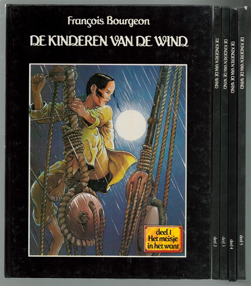 De kinderen van de wind ( set 5 delen hardcover ).