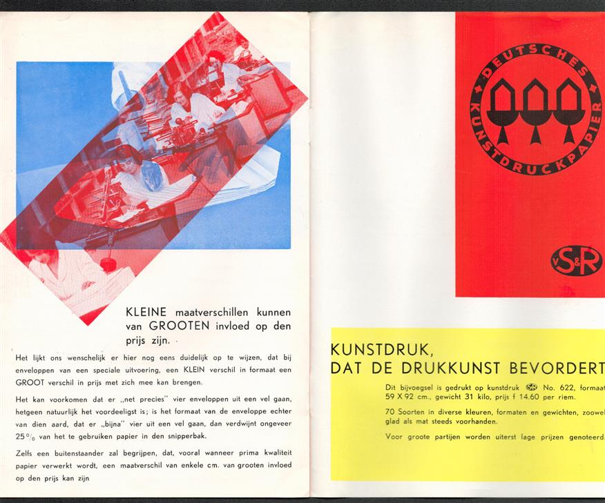 Mededelingen van Van Stolk en Reese - bijvoegsel - Onze kalender 1934  ---  Fotomontage