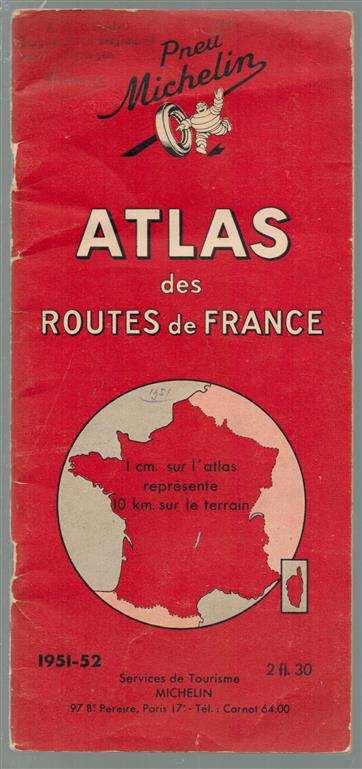 Atlas des routes de France.