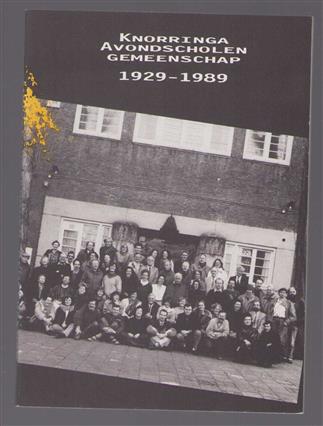 Knorringa Avondscholen Gemeenschap, 1929-1989