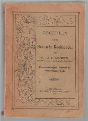 Recepten van de Haagsche Kookschool