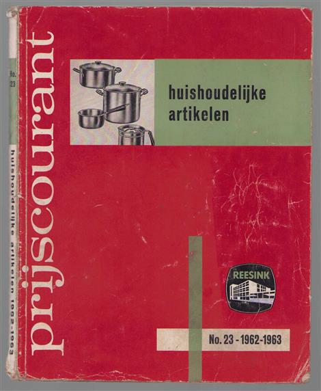 Huishoudelijke artikelen 1962 - 1963