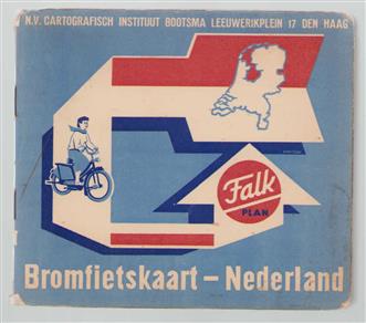 Bromfietskaart Nederland. (met reklame "Nestor het modernste hulpmotorrijwiel)