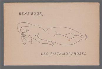 Les Metamorfoses. Texte et dessins de René Bour.