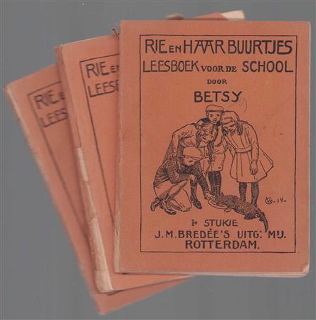 Rie en haar buurtjes, leesboek voor de school - compleet setje 3 deeltjes