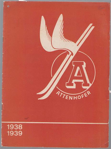 A. Attenhofer Katalog - Catalogue Winter und Bergsport