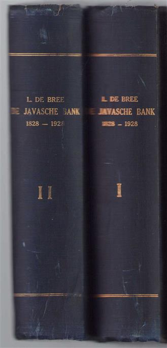 Gedenkboek van de Javasche Bank, 1828-24 Januari-1928, in opdracht van president en directeuren