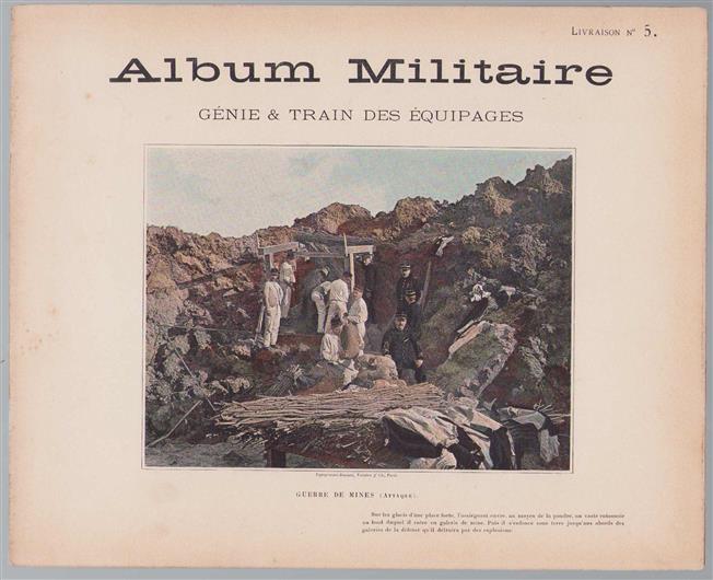 Album militaire de l'Armee francaise. Genie & Trains des equipages