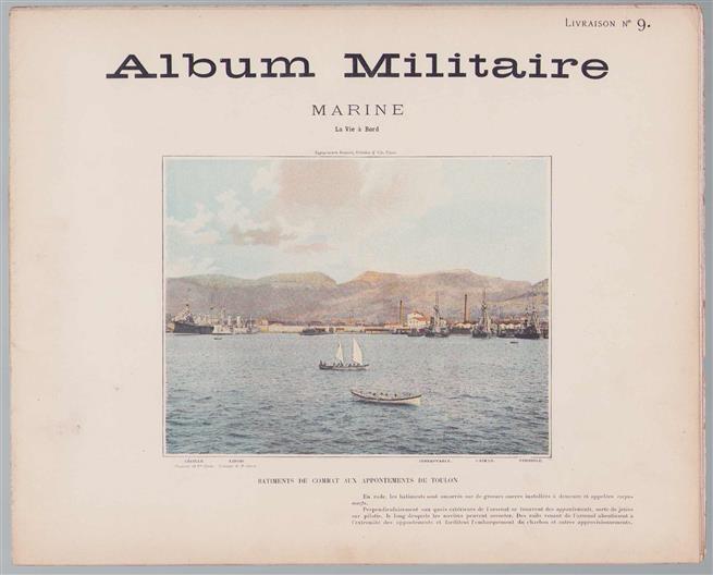 Album militaire de l'Armee francaise. Marine  La vie a Bord (2)