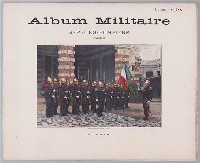 Album militaire de l'Armee francaise. Sapeurs pompiers Paris