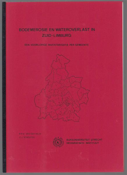 Bodemerosie en wateroverlast in Zuid-Limburg : een voorlopige inventarisatie per gemeente