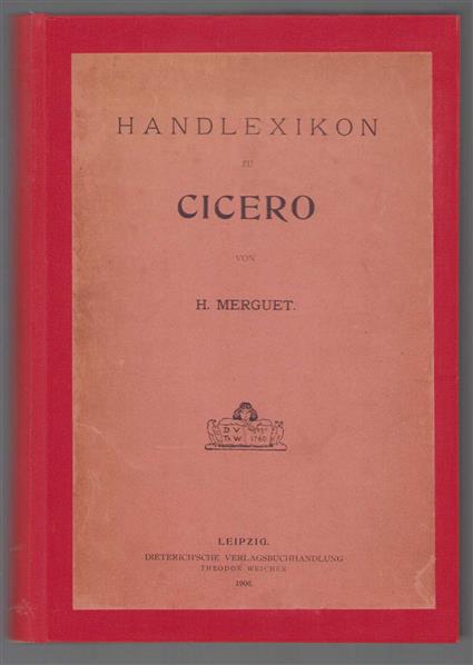 Handlexicon zu Cicero