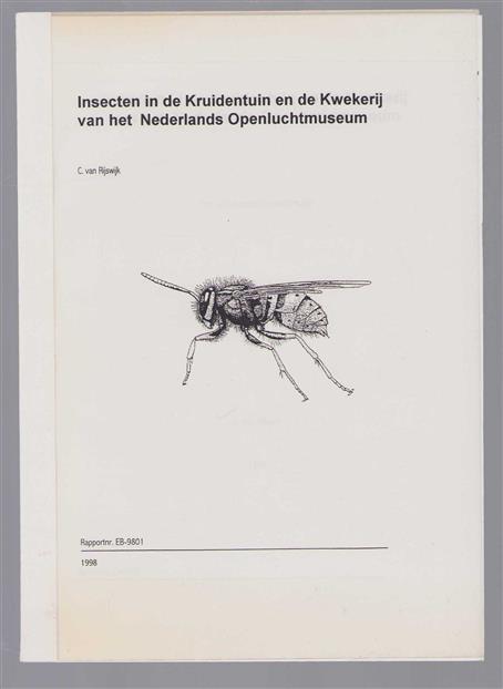 Insecten in de kruidentuin en de kwekerij van het Nederlands Openluchtmuseum, een verkennende inventarisatie