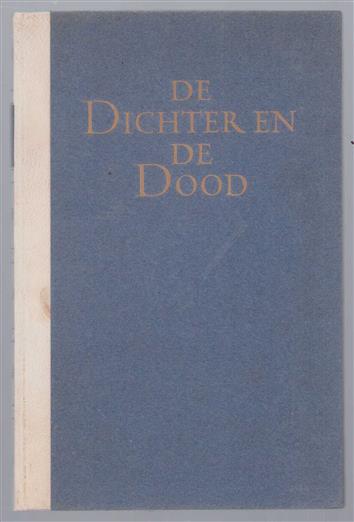 De dichter en de dood, een bundel doodenlyriek