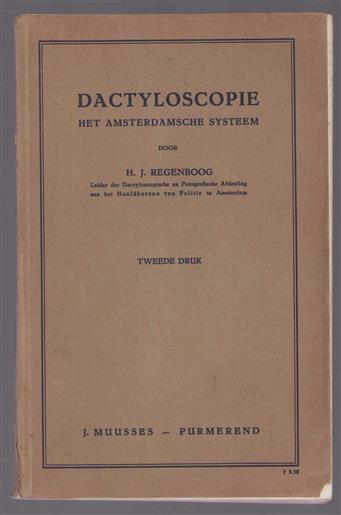 Dactyloscopie, het Amsterdamsche systeem
