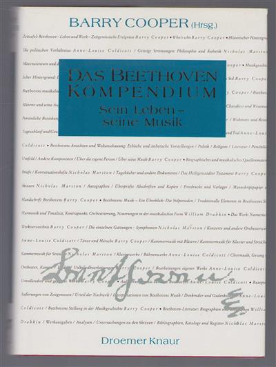 Das Beethoven-Kompendium sein Leben - seine Musik
