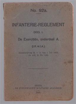 Infanterie-reglementDl. 1A:   De exercitien : onderdeel A,