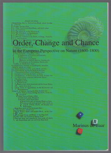 Order, change and chance in the European perspective on nature (1600-1800)