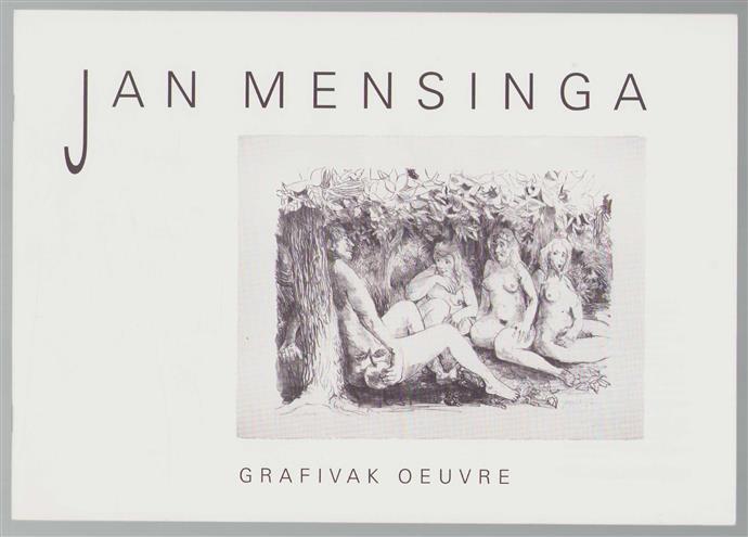 Jan Mensinga, grafivak oeuvre